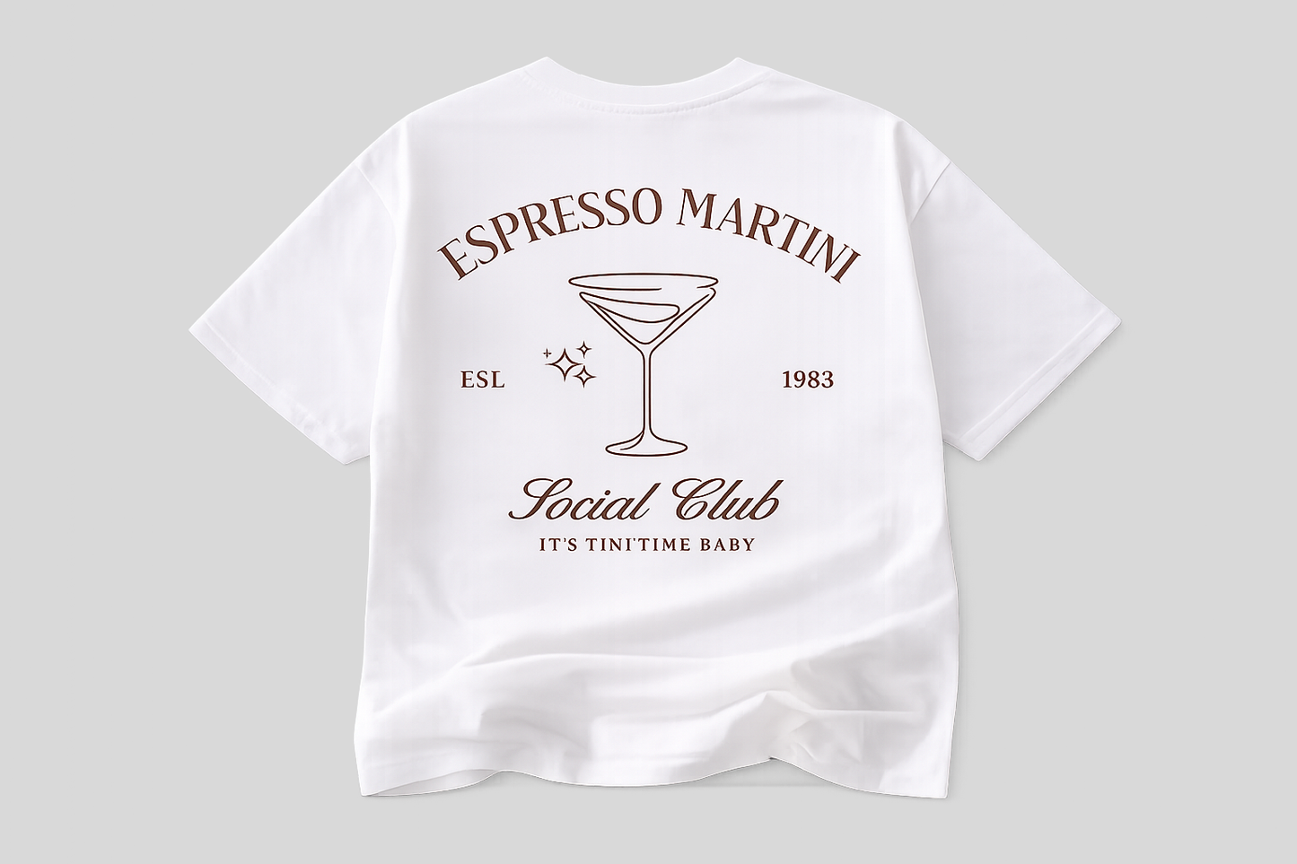 T-shirt Espresso Martini Dames