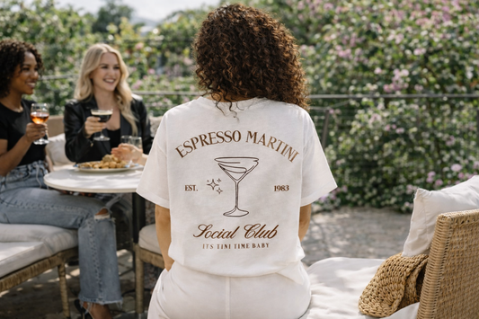 T-shirt Espresso Martini Dames