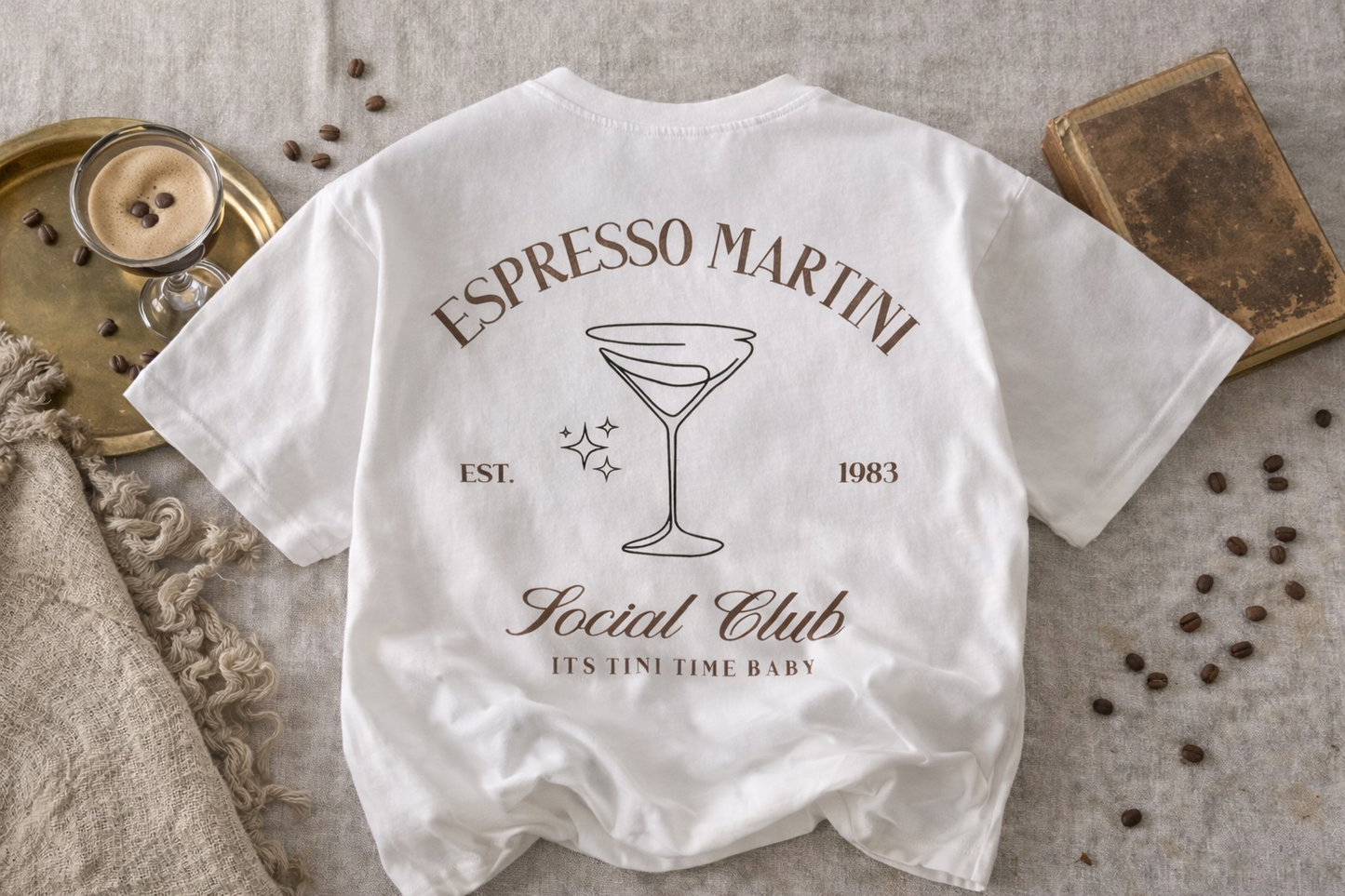 T-shirt Espresso Martini Dames
