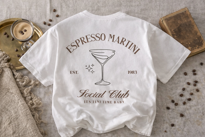 T-shirt Espresso Martini Dames