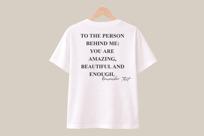 T-shirt You are enough Dames