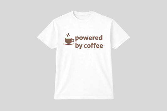 POWERED BY COFFEE SHIRT