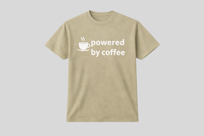 POWERED BY COFFEE SHIRT