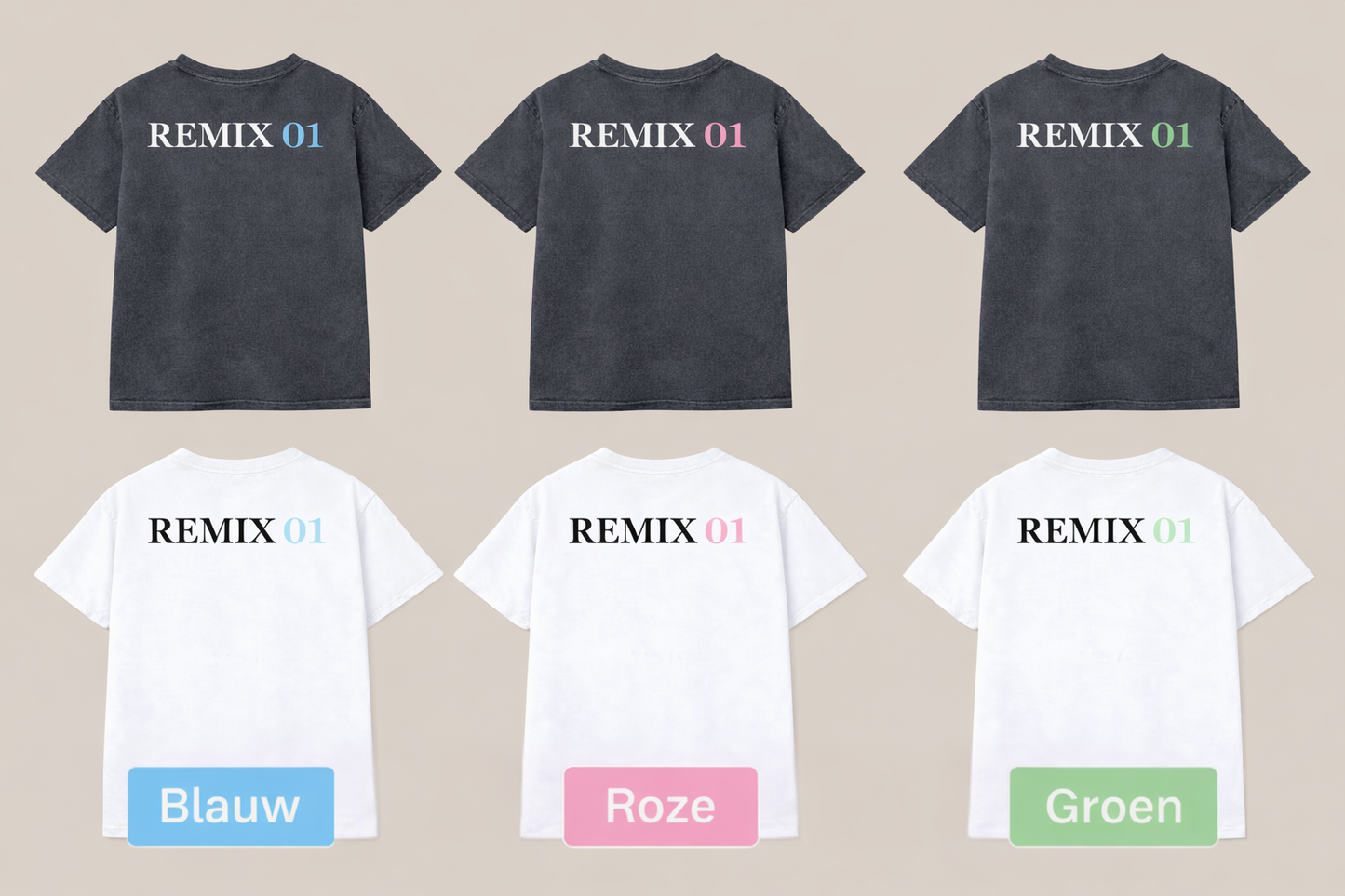 Original & Remix Shirt Set