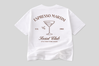 T-shirt Espresso Martini Dames
