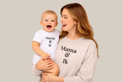 Mama & Ik - Sweater + Rompertje set