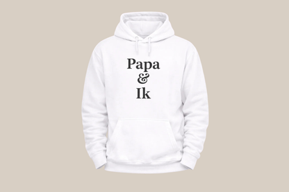 Papa & Ik - Hoodie + Rompertje set