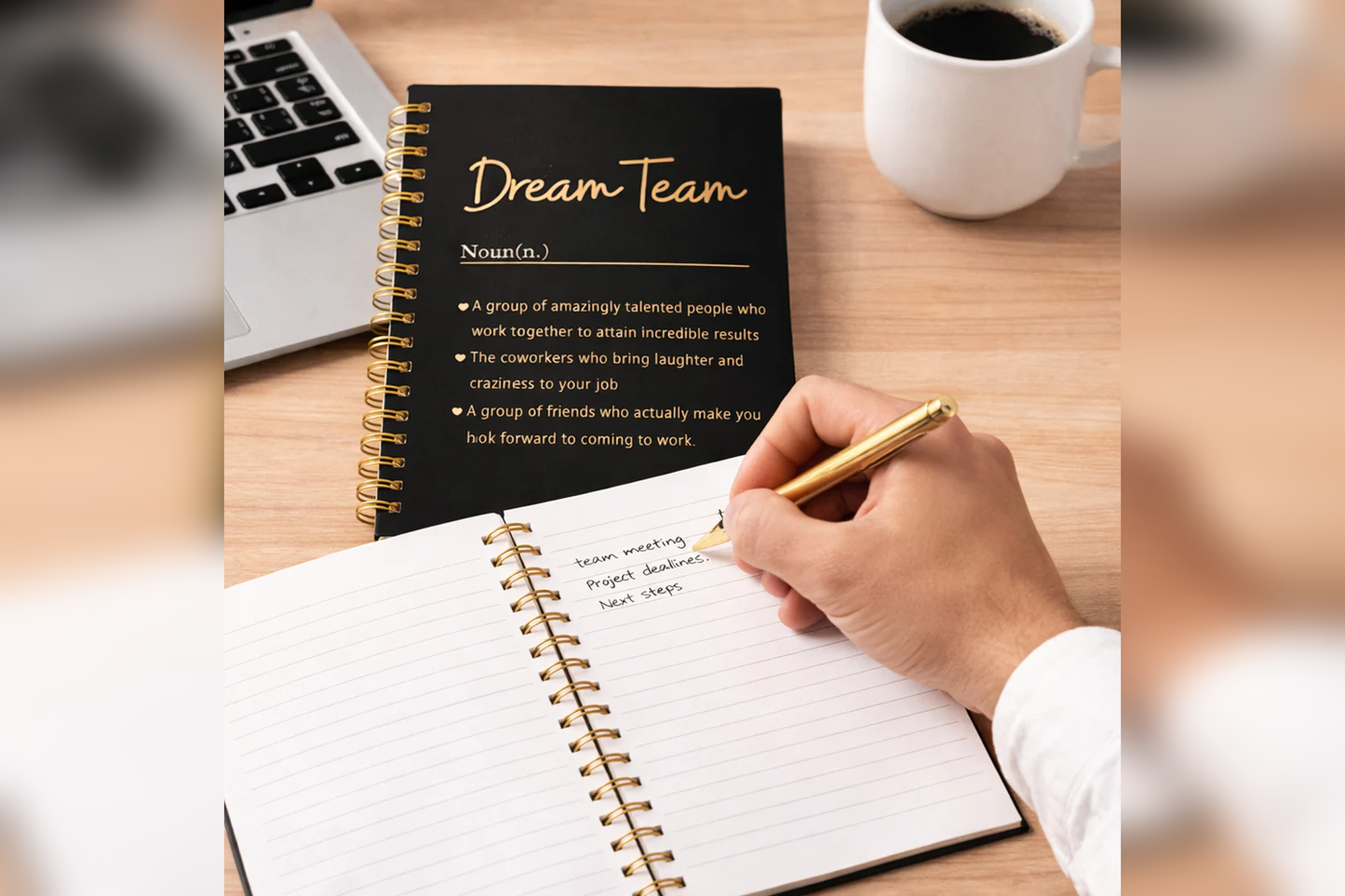 Notitieboek Dream Team