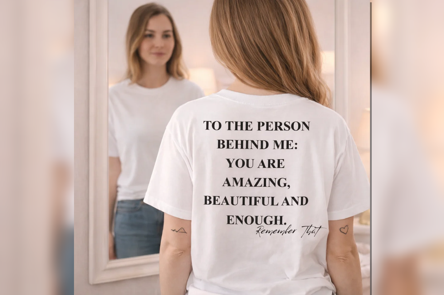 T-shirt You are enough Dames