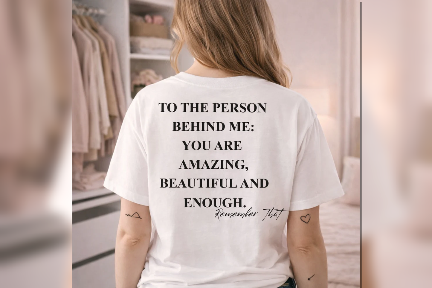 T-shirt You are enough Dames